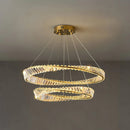 Wave Circle Crystal Chandelier