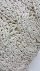 Wavy Golden Cotton Pillow