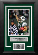 Wayne Chrebet Celebration New York Jets 8" x 10" Framed Football Photo with Engraved Autograph by Dynasty Sports & Framing