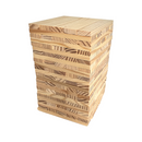 120-Piece Natural Wooden Building Planks Set | Open-Ended STEM Construction