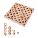 **Pre-order (Ships in 2-3 Weeks)**12-Piece Wooden Window Building Blocks Set with Storage Tray | Lucite-Compatible