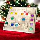 Natural Wooden Architectural Building Blocks – 21 or 26 Piece Set
