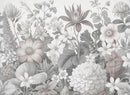 Farmhouse English Garden Flowers Wall Mural