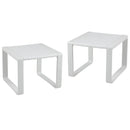 Weather Resistant Adirondack Outdoor Side Table Set of 2 by LJGDeals