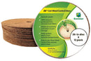 36 Inches Weed Control Discs Coco Tree Rings by EnvelorHome