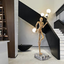 Welcome Sculpture Characters Floor Lamp