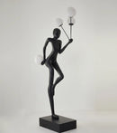 Welcome Sculpture Characters Floor Lamp