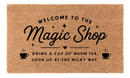 Welcome to the Magic Shop Coir Mat