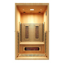 The Crown 2-Person Luxury Full Spectrum Infrared Sauna with Smart WiFi App Control