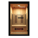 The Crown 2-Person Luxury Full Spectrum Infrared Sauna with Smart WiFi App Control