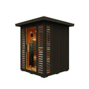 Peak Saunas Kilimanjaro 5-Person Outdoor Full Spectrum Infrared Sauna with XL Medical-Grade Red Light Therapy and Smart WiFi App Control