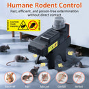 Automatic Rat & Mouse Trap with PIR Sensor – Fast Kill, Auto‑Reset, Rechargeable, Waterproof Indoor/Outdoor Rodent Control