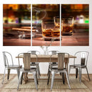 Whiskey Cuban Cigars Canvas Print