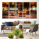 Whiskey Cuban Cigars Canvas Print