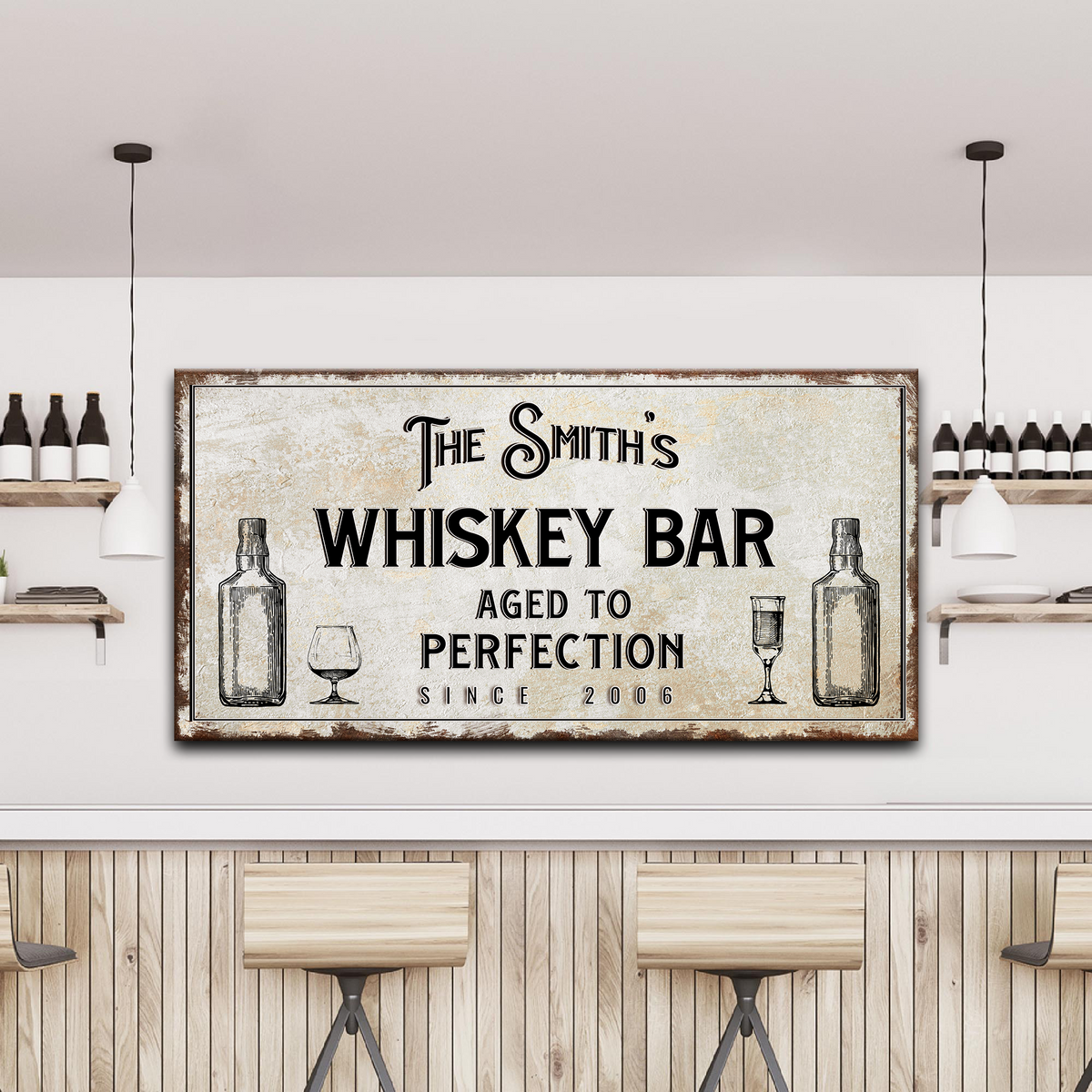 Whiskey Bar Sign III, photo 2 of 9