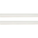 MSI Whisper White Quarter Round Polished Ceramic Molding - 5/8"x6"