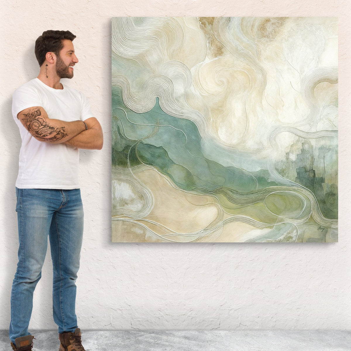 Canvas Print: "Whispering Currents", photo 4 of 6
