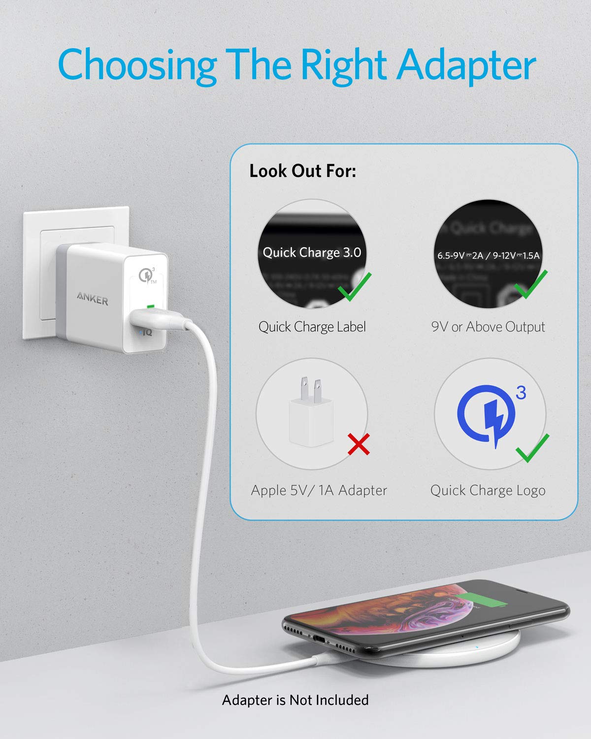 Anker <b>313</b> Wireless Charger (Pad), photo 18 of 21