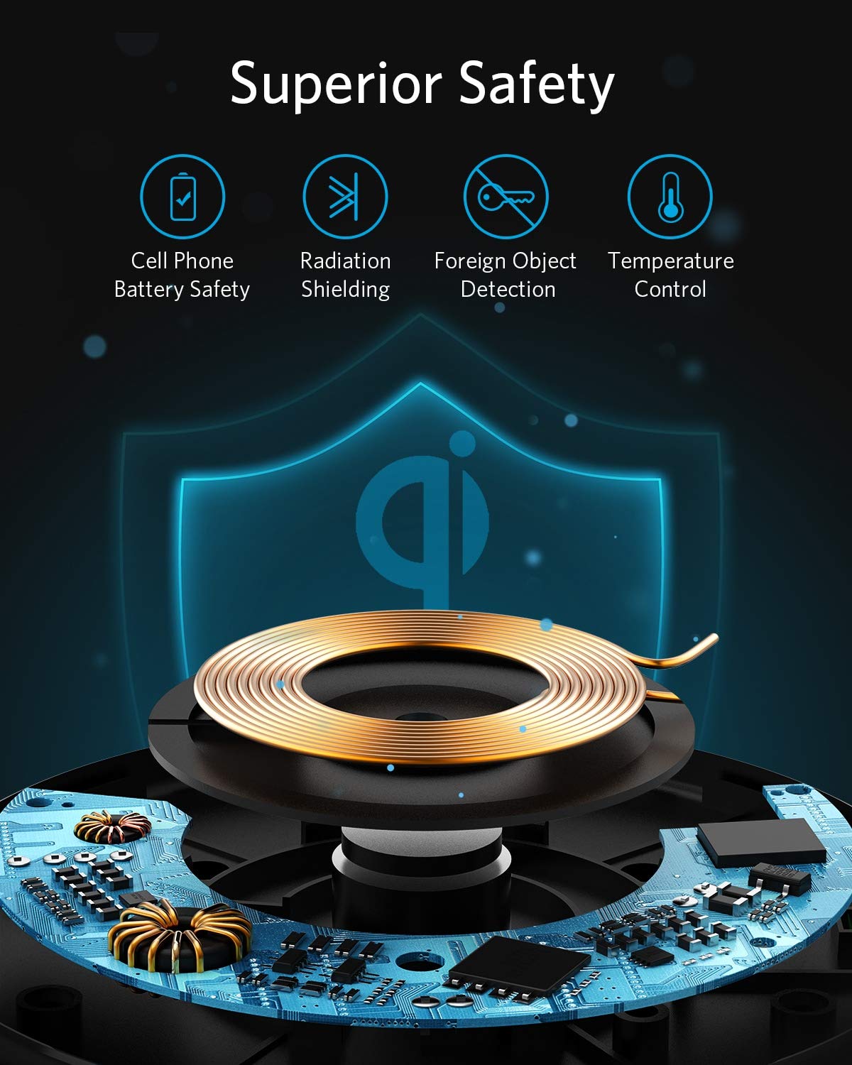 Anker <b>313</b> Wireless Charger (Pad), photo 20 of 21