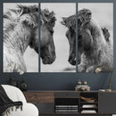 White Horses Wall Art Canvas Print by MyGreatCanvas | Canvas Wall Art Prints | Photo Prints & Wall Decor