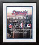 MLB Baseball Photo Picture Frame Kit - Toronto Blue Jays (White Matting, Blue Trim) by Dynasty Sports & Framing