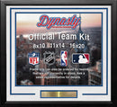 Golden State Warriors Custom NBA Basketball 8x10 Picture Frame Kit (Multiple Colors) by Dynasty Sports & Framing