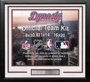 Colorado Avalanche Custom NHL Hockey 8x10 Picture Frame Kit (Multiple Colors) by Dynasty Sports & Framing