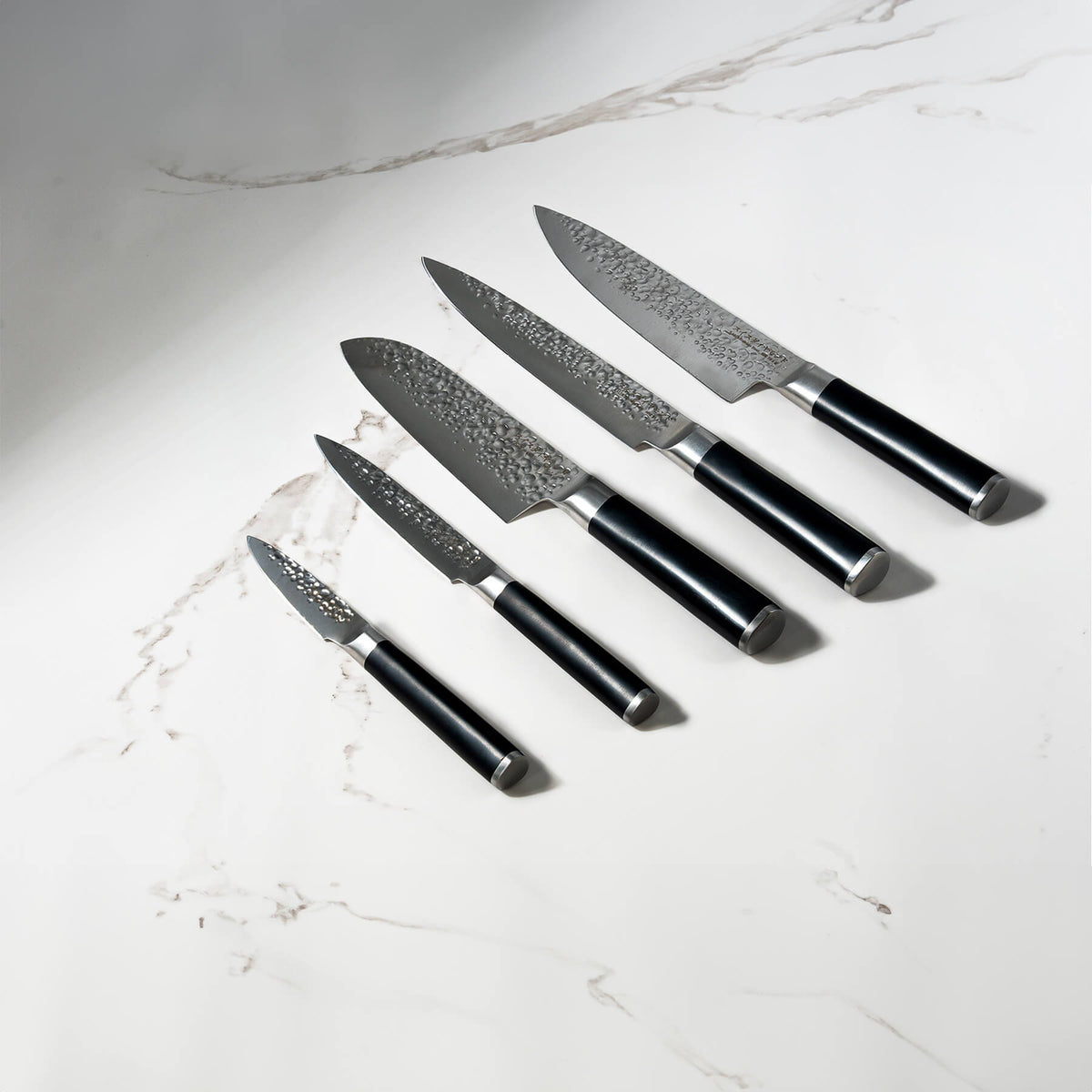 Hammered 5-Piece Knife Set, photo 3 of 3