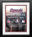 NHL Hockey Photo Picture Frame Kit - Detroit Red Wings (White Matting, Red Trim) by Dynasty Sports & Framing