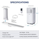 10000 BTU Air Cooler with Fan and Dehumidifier Mode by LJGDeals