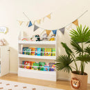 3-Tier Bookshelf with 2 Anti-Tipping Kits for Books and Magazines by LJGDeals