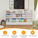 3-Tier Bookshelf with 2 Anti-Tipping Kits for Books and Magazines by LJGDeals