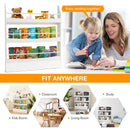 3-Tier Bookshelf with 2 Anti-Tipping Kits for Books and Magazines by DirectDeals