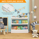 3-Tier Bookshelf with 2 Anti-Tipping Kits for Books and Magazines by DirectDeals