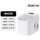 Portable Countertop Ice Maker Machine – Fast Ice Making, 2 Ice Sizes by 2Dropme