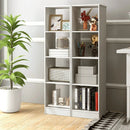 5 Tiers 4-Cube Narrow Bookshelf with 4 Anti-Tipping Kits by LJGDeals