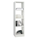 5 Tiers 4-Cube Narrow Bookshelf with 4 Anti-Tipping Kits by LJGDeals