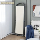6 Feet 6-Panels Freestanding Folding Privacy Screen-White by LJGDeals