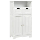 Bathroom Wooden Side Cabinet with 2 Drawers and 2 Doors by DirectDeals