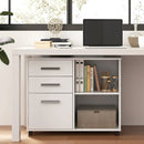 3-Drawer Mobile Lateral File Cabinet Printer Stand by LJGDeals
