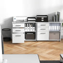 3-Drawer Mobile Lateral File Cabinet Printer Stand by LJGDeals