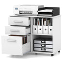 3-Drawer Mobile Lateral File Cabinet Printer Stand by LJGDeals