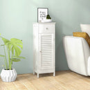 Woodern Bathroom Floor Storage Cabinet with Drawer and Shutter Door by LJGDeals