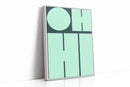 Mint Harmony - Modern Geometric Wall Art