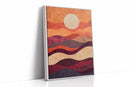 Sunset Serenade - Vibrant Abstract Canvas Art