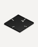 Black Metal Glass Square Picture Frame