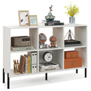 Open-Back Bookshelf with Drawer for Study-Natural by DirectDeals