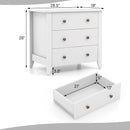 3 Drawer Dresser Chest of Drawers Bedside Table by LJGDeals