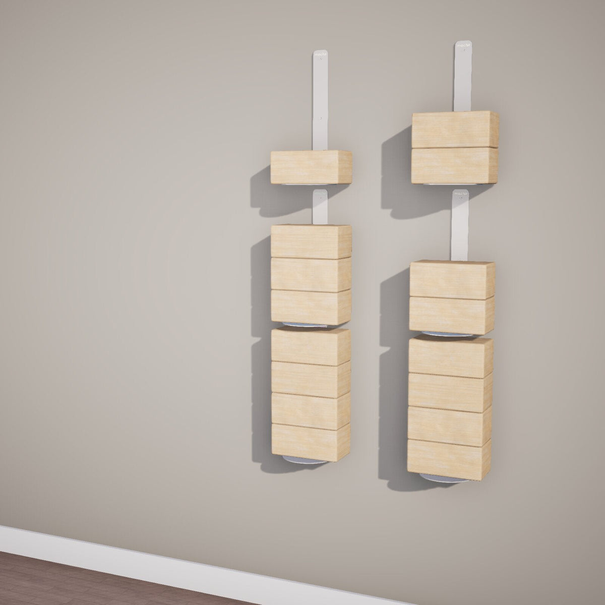 Yoga Block Wall Bracket | White, photo 9 of 9