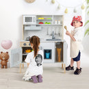Wooden Pretend Play Kitchen Set for Toddlers by LJGDeals
